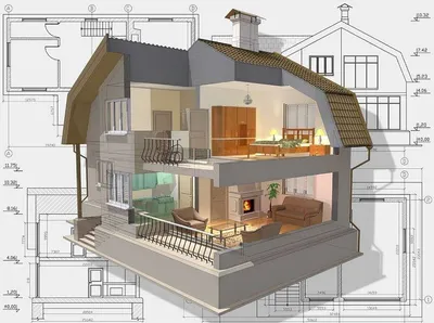Дома красивые двухэтажные современные идеи (74 фото) - фото - картинки и  рисунки: скачать бесплатно