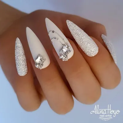 2020 Очень красивый маникюр 316 фото дизайн красивых ногтей | Stiletto  nails designs, New year's nails, Gel nails