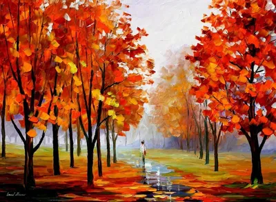 Рисунок Краски осени - «Осенняя пора - очей очарованье...»  (№356958-03.12.2022 - 21:04)