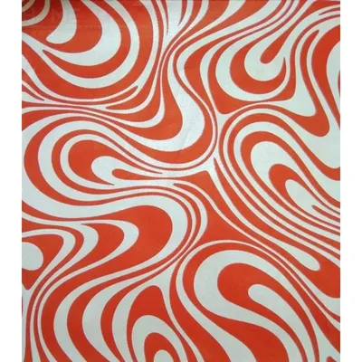 Обои на бумажной основе простые Шарм 129-05 Волна красно-белые (0,53х10м.)  купить в Киеве Обои, цена на дверь входную в каталоге магазина HOMEDOORS