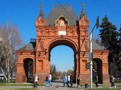 Царские ворота», Краснодар – фото арки, история, описание, адрес, отзывы