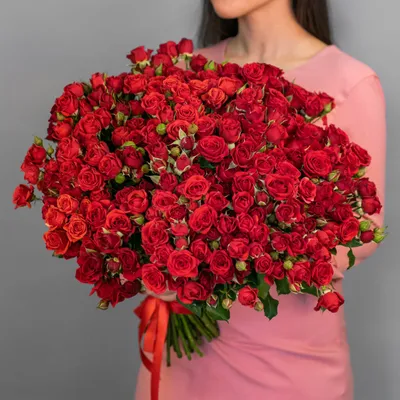 45 красных роз купить в интернет-магазине