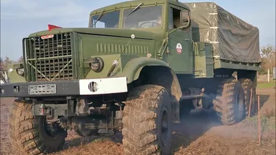 KrAZ-255B (КрАЗ-255) | Soviet V8 Truck - YouTube