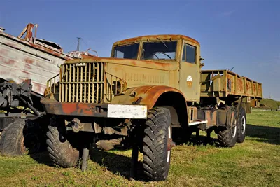 Combat KrAZ-214 and the first cabover experiments