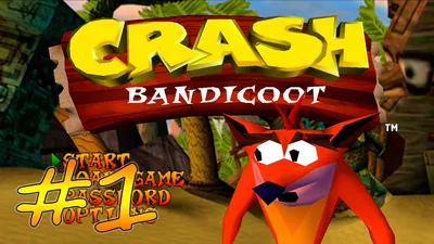 Прохождение Crash Bandicoot (PS) #1 - Остров South Padre - YouTube