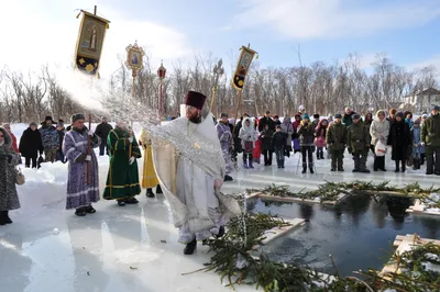 Крещение Господне, купания в -40