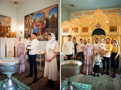 Крещение ребёнка православное | Процесс крещения ребенка
