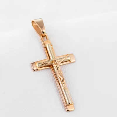 Body Cross Крестик Крест нательный православный с серебром - купить с  доставкой по выгодным ценам в интернет-магазине OZON (753472065)