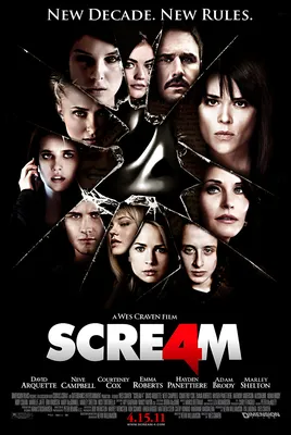 Scream 4 Movie Poster Print (27 x 40) - Item # MOVEB91883 - Posterazzi