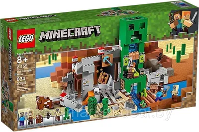 Конструктор Minecraft \"Шахта крипера\" 21155 (ID#110172417), цена: 473 руб.,  купить на Deal.by