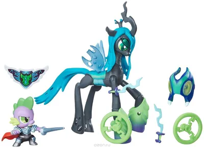 Королева Кризалис и дракон Спайк My Little Pony Queen Chrysalis Spike  Dragon (ID#750116551), цена: 1399 ₴, купить на Prom.ua