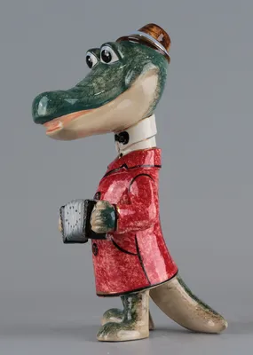 Купить Скульптуру Крокодил Гена в антикварном магазине Оранта в Москве  артикул 00102-23