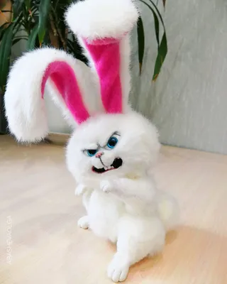 Интерактивная игрушка Кролик Снежок: купить мягкие говорящие игрушки из  мультика Тайная жизнь домашних животных в магазине Toyszone.ru