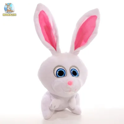 Мягкая игрушка \"Тайная жизнь домашних животных\" - Кролик Снежок, 11 cм  купить в интернет-магазине MegaToys24.ru недорого.