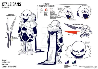 ArtwiL on X: The meeting of the Cross and Ink!! Anyway, I'm going, cross  sans fanart - thirstymag.com