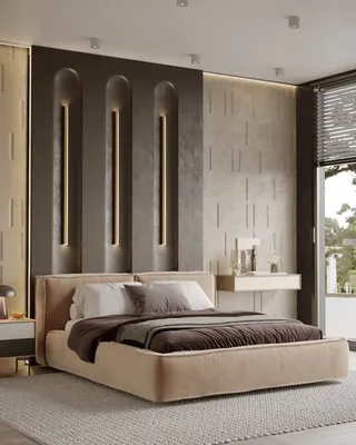 Интерьерные кровати от мебельной компании Domani