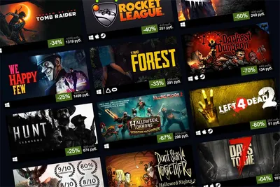 Steam запустил распродажу с 90% скидками на крутые игры