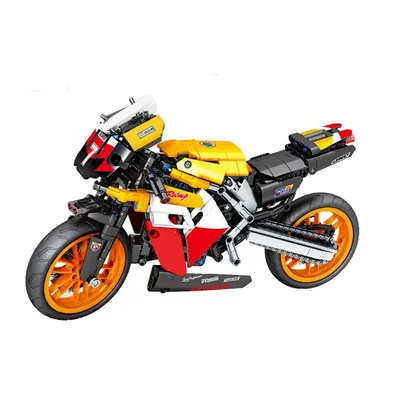 701718 Sembo Block Крутой оранжевый мотоцикл купить за 2 540₽ со скидкой в  интернет-магазине BOOTLEGBRICKS.RU