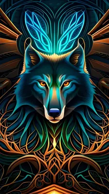 Создать мем \"волки крутые, wolf fire, огненный волк обои\" - Картинки -  Meme-arsenal.com