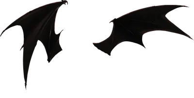 Наклейка крылья демона PNG - AVATAN PLUS
