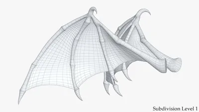 Файл STL Крылья демона/дракона/существа 🎲・Модель 3D-принтера для  загрузки・Cults