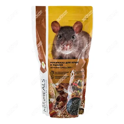 Родентицид Чистый дом зерновая приманка от крыс мышей 100 г цена