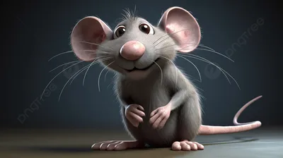 Рисунок крыса для детей - 52 фото