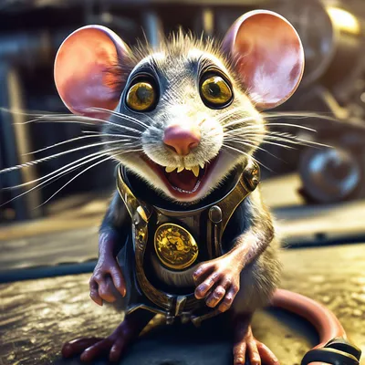 Портрет Смешной Маленькой Крысы — стоковые фотографии и другие картинки  Есть - Есть, Крыса, Мышь - животное - iStock