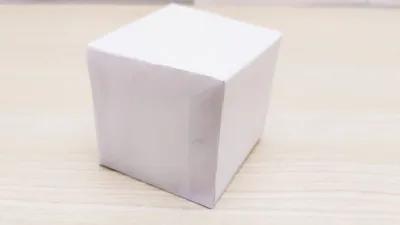 Куб из бумаги мастер класс. Объемный куб из бумаги. | Создай Сам.  Творчество. | Дзен