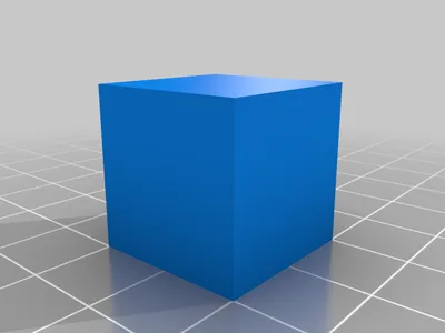 Бесплатный 3D файл куб 2×2 см 🔧・Модель 3D-принтера для загрузки・Cults