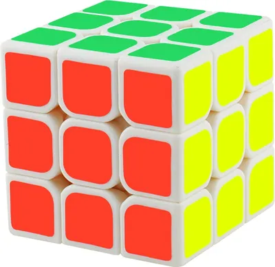 Кубик Рубика 3х3 без наклеек цена | pigu.lt