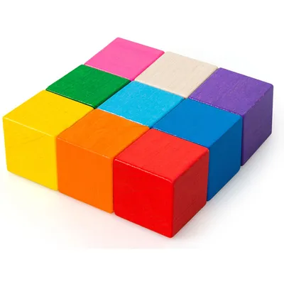 Кубики Пластмастер цветные 10шт 14001 купить по цене 2090 ₸ в  интернет-магазине Детский мир