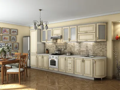 Кухня «Классика 3» (Идея) угловая правая - купить недорого в  интернет-магазине Фран по цене от 39520 руб