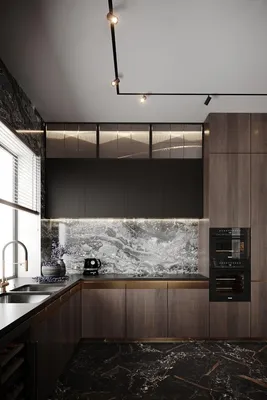 Дизайн узкой кухни - как расширить пространство, сохранив все стены –  интернет-магазин GoldenPlaza