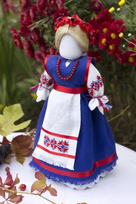 Украинская кукла - мотанка | Folk doll, Dolls handmade, Meditation dolls