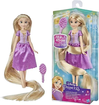 Кукла Disney Princess Hasbro Рапунцель F12475X0 купить по цене 999 ₽ в  интернет-магазине Детский мир