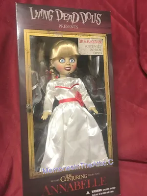 Living Dead Dolls Mezco Annabelle Halloween 10\" Conjuring Scary Possessed  Doll | eBay