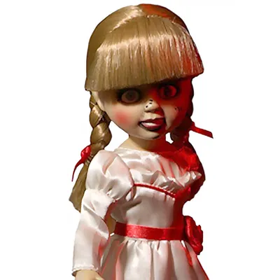 Срветую посмотреть настоящую историю Аннабель дьявольской куклы. | Пикабу
