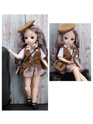 Шарнирные куклы BJD 1/3, шарнирные куклы, ручная роспись, макияж, костюм с  одеждой, обувью | AliExpress