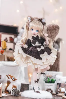 BJD DOLL CLOTHES FIT FOR MDD DRESS 1/4 FULLSET INSTOCK 04 – Edelweiss Day