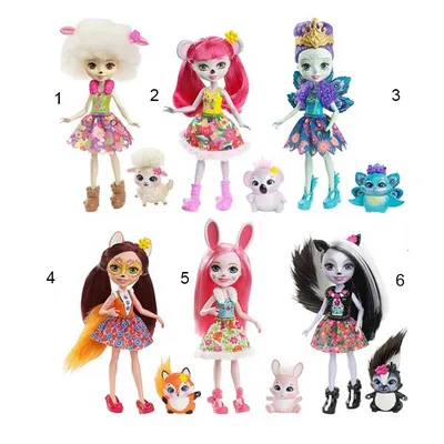 Enchantimals Ballet Cuties Doll 3-Pack - Walmart.com