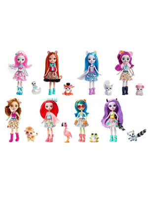 Кукла Enchantimals (Энчантималс) Маура Русалка и Глайд GYJ02 - купить с  доставкой по выгодным ценам в интернет-магазине OZON (265600069)
