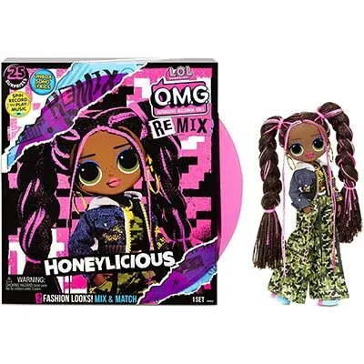 Оригинал кукла LOL лол OMG Remix Honeylicious Чебоксары | Товары для  праздников Чебоксары