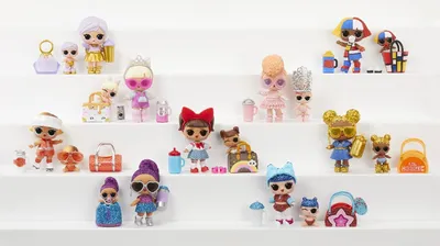 Кукла-сюрприз в шаре lol (ЛОЛ), серия \"Конфетти Поп pdq\" - Кукла и кукла- сестричка - Магазин игрушек - Фантастик