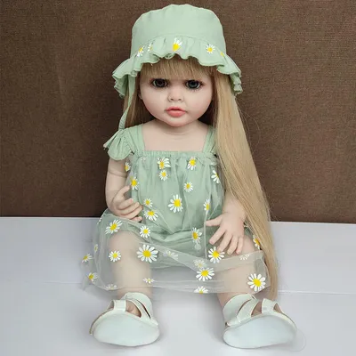 Кукла Реборн QA BABY девочка Натали интерактивная силиконовая Пупс Reborn  38 см купить по цене 3515 ₽ в интернет-магазине Детский мир