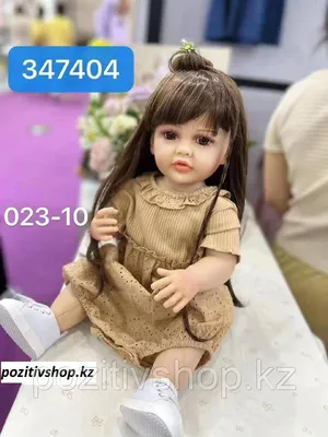 Купить 55 см 22 дюйма куклы реборн реалистичные куклы реборн для маленьких  девочек мягкие силиконовые длинные каштановые волосы реалистичные куклы для  малышей подарок на день рождения | Joom