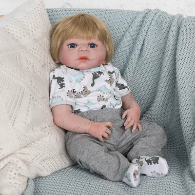 Кукла Реборн QA BABY девочка Виктория силиконовая большая Пупс Reborn 42 см  купить по цене 3700 ₽ в интернет-магазине Детский мир