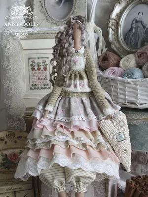 Набор для шитья Куклы Тильды \"Интерьерная кукла Софинка\" 42см купить по  цене 480 р.