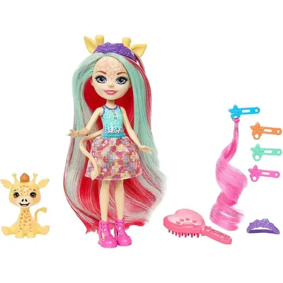 Кукла Медуза с питомцем Enchantimals Mattel FNH22 купить в по цене 1 151  руб., фото, отзывы