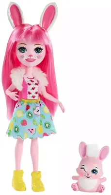 Кукла Enchantimals со зверушкой в ассортименте FCC62 - купить с доставкой в  Самаре в Перекрёстке